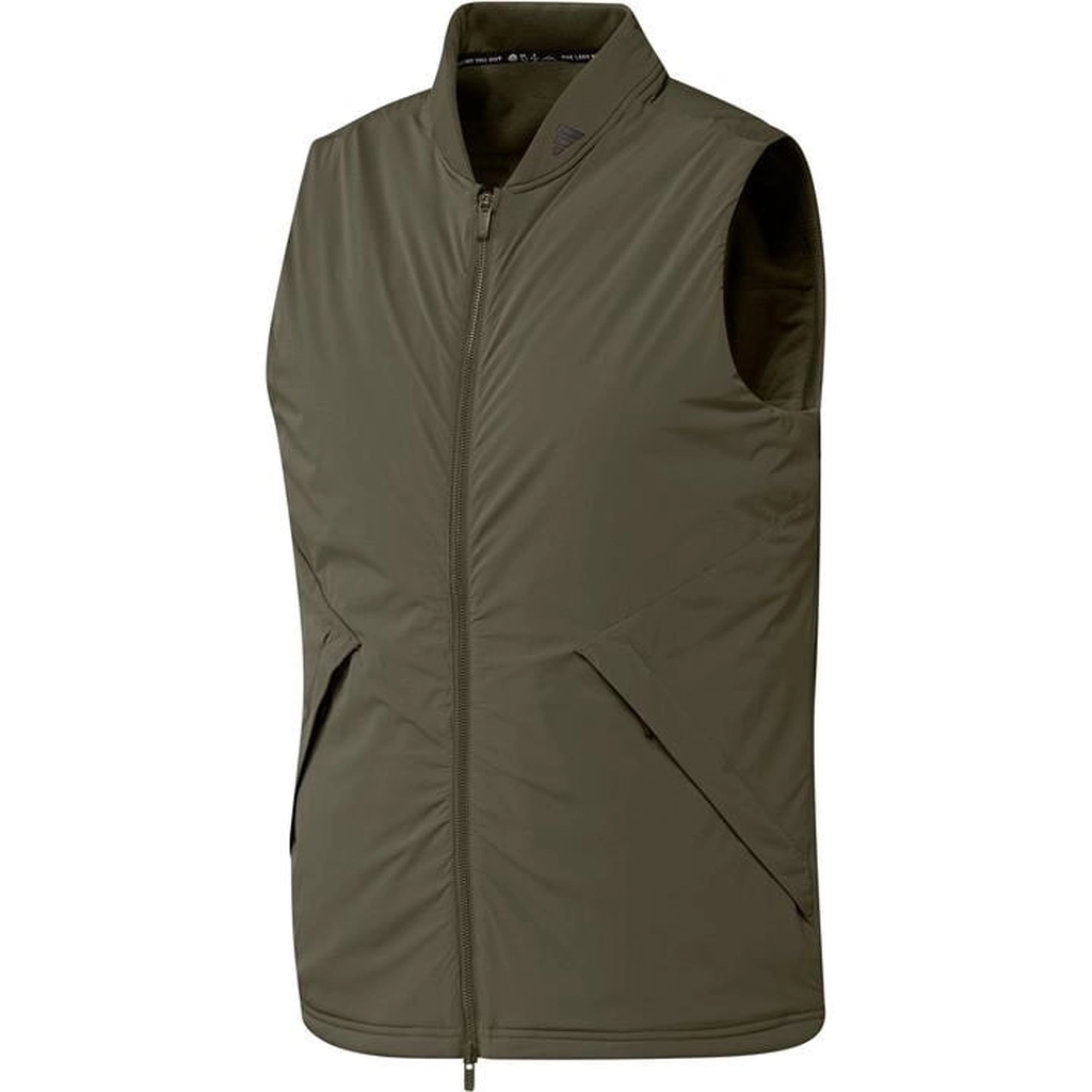 Adidas Originals Ultimate365 Tour Frostguard Full-Zip Padded Vest Mens - Green
